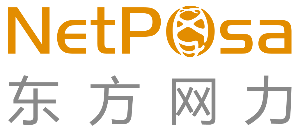 东方网力科技股份有限公司，logo 是 NetPosa，黄色 logo